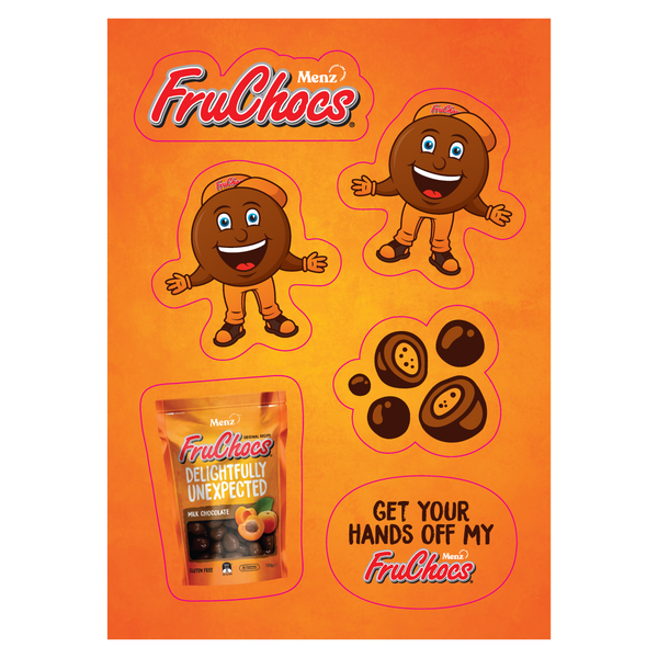 FruChocs Magnet Sheet