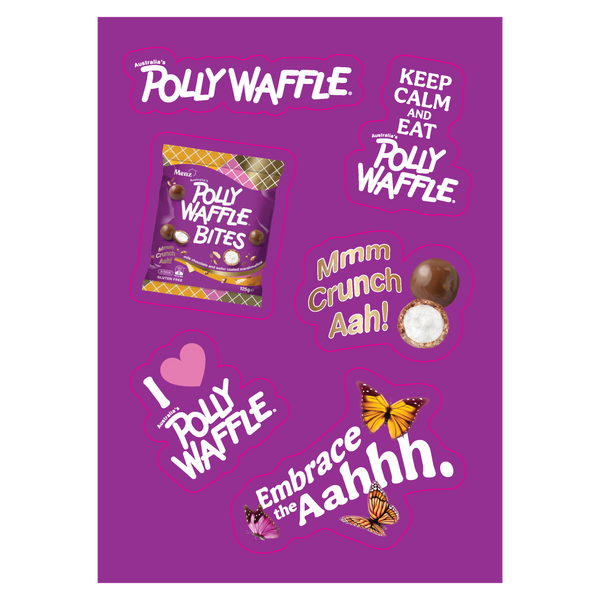 Polly Waffle Magnet Sheet