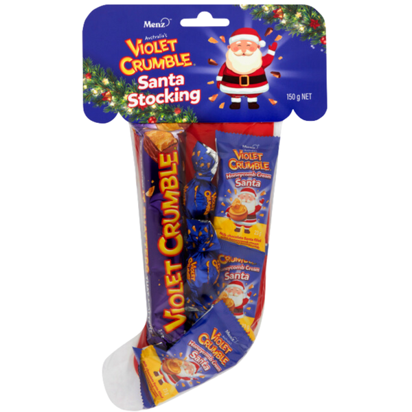 Violet Crumble Santa Stocking